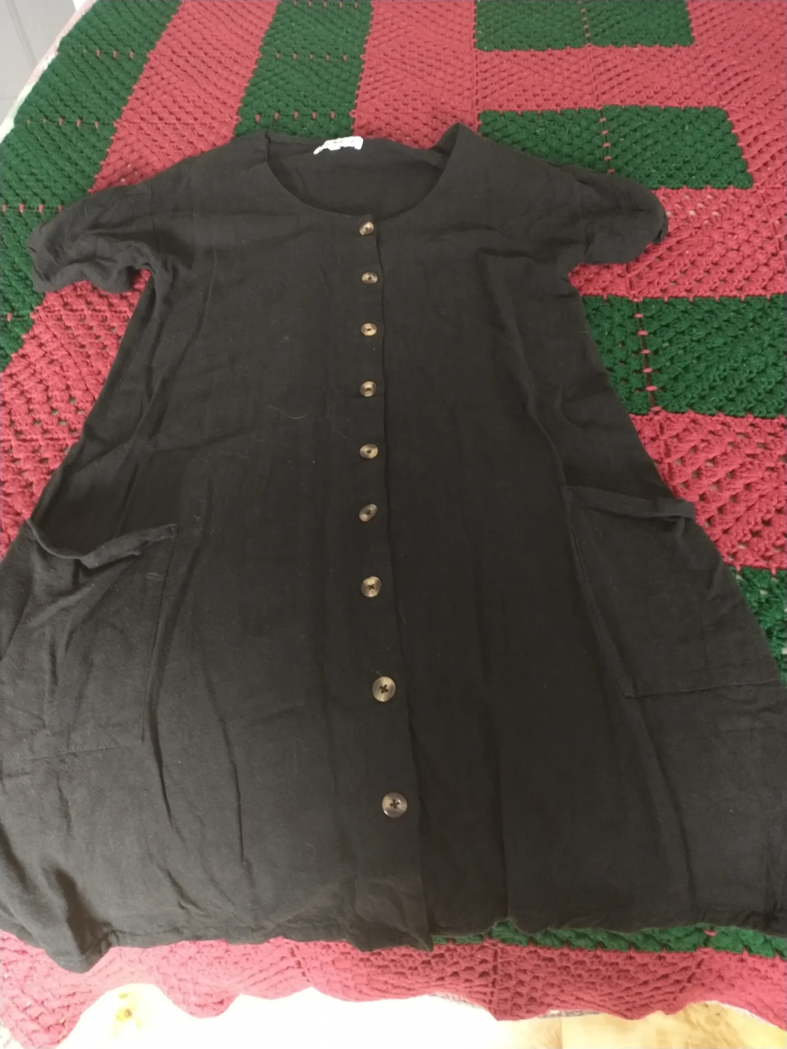 Featured image for Robe noire Rose Maternité