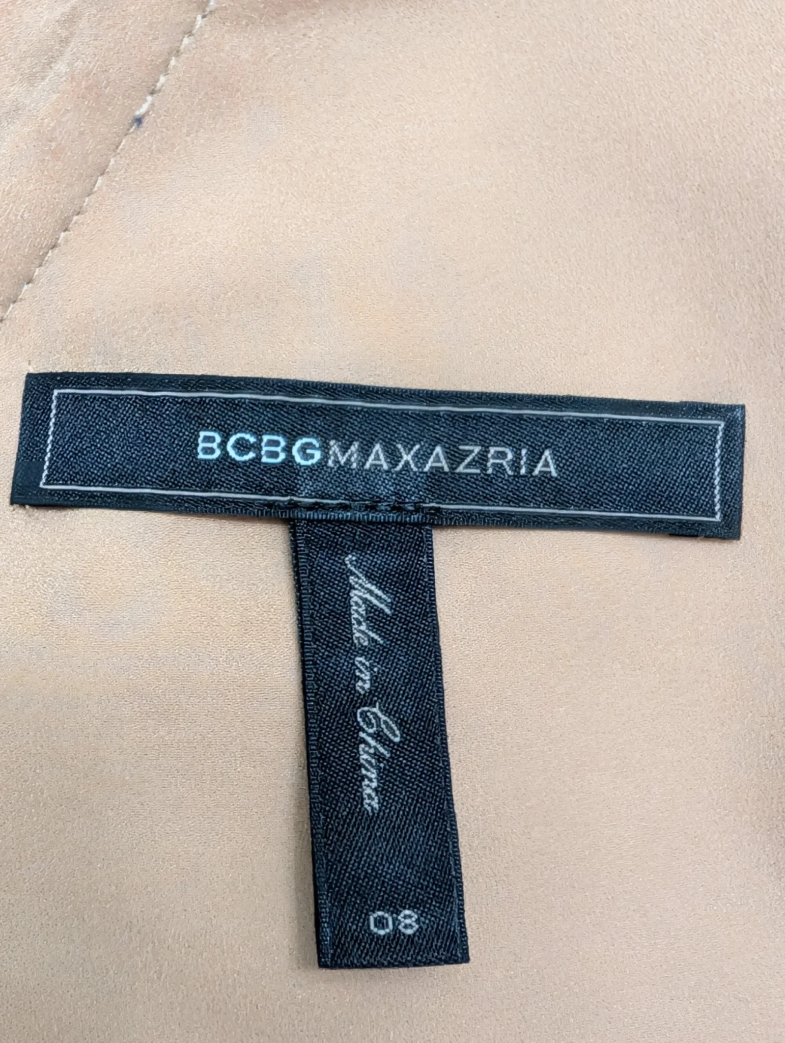 Image for Robe BCBG bleue en dentelle