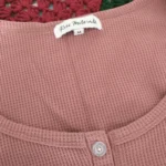 Thumbnail for Pyjama rose gaufré Rose Maternité