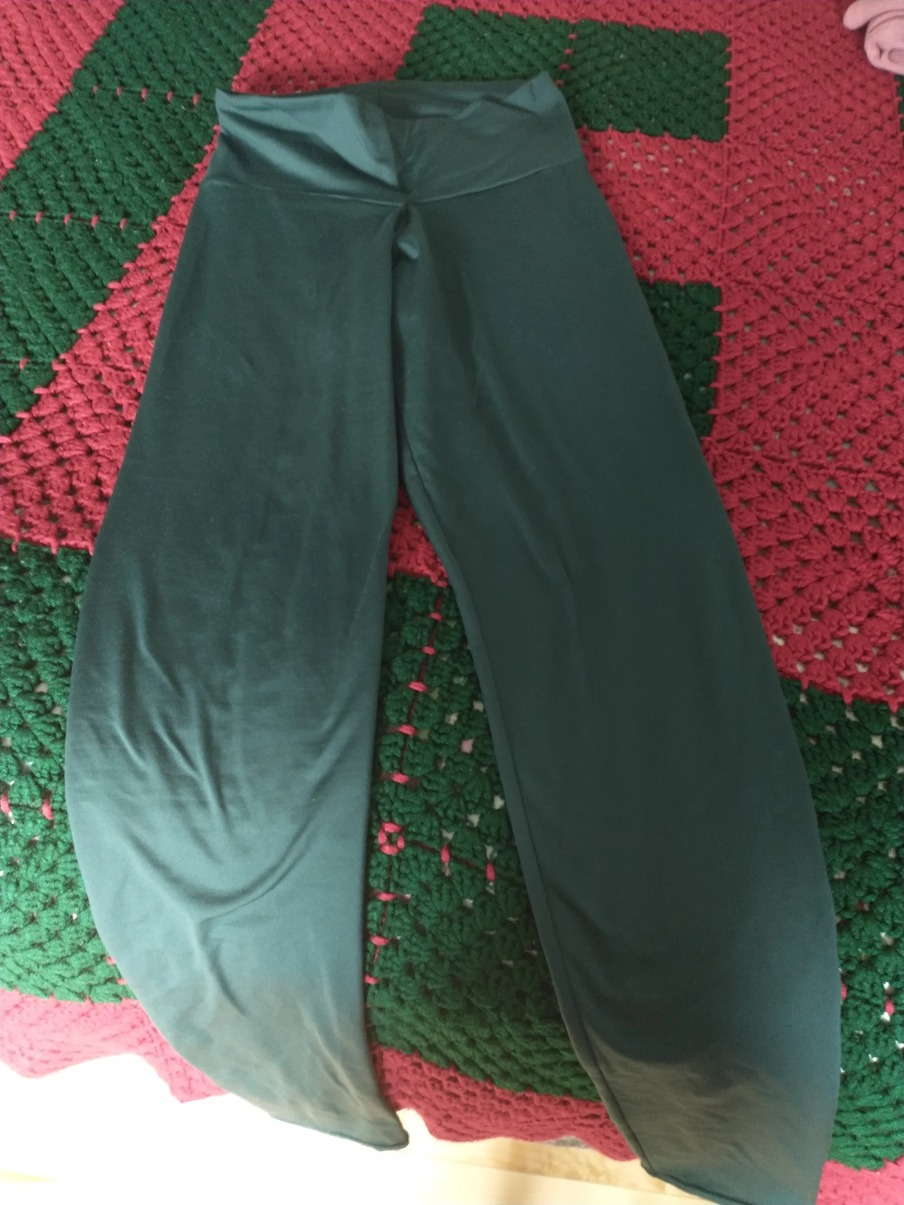 Legging épais vert Fait par une Maman Fait par une maman seconde main