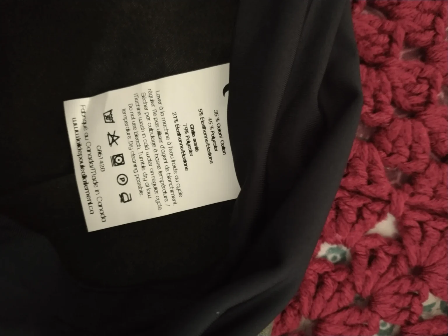 Image for Pantalons verts Lait de Poule