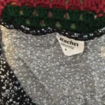 Thumbnail for Black skirt and camisole with blue flowers From Rachel