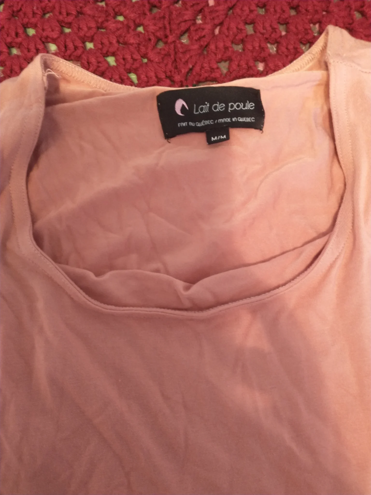 Image for Robe rose en bambou Lait de Poule