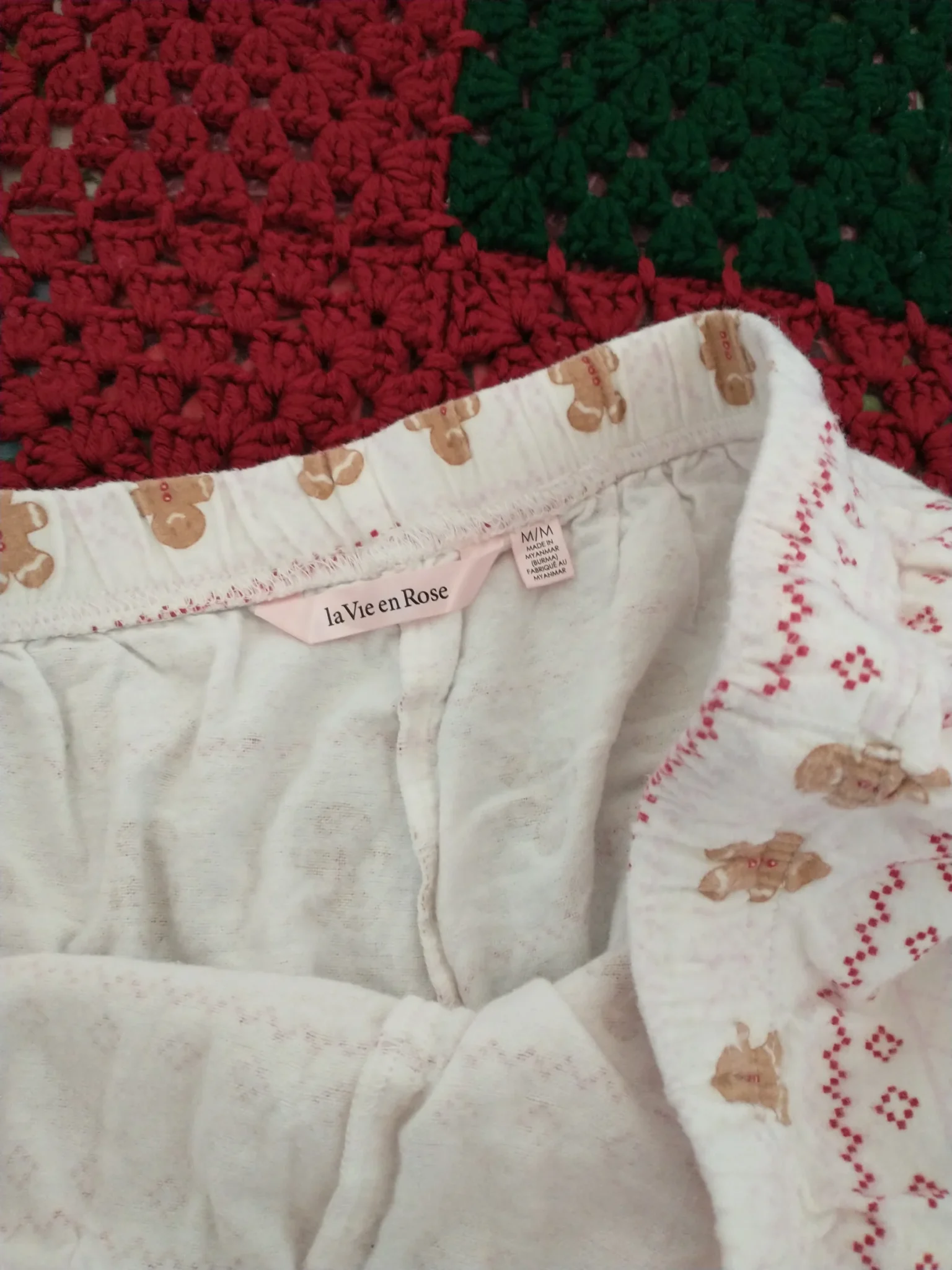 Image for Pyjama pain d'épices en flanelle La Vie en Rose