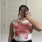 Featured thumbnail for Lightweight T-Shirt with flower motif