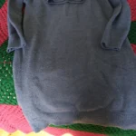 Featured thumbnail for Robe en laine bleue Rose Maternité