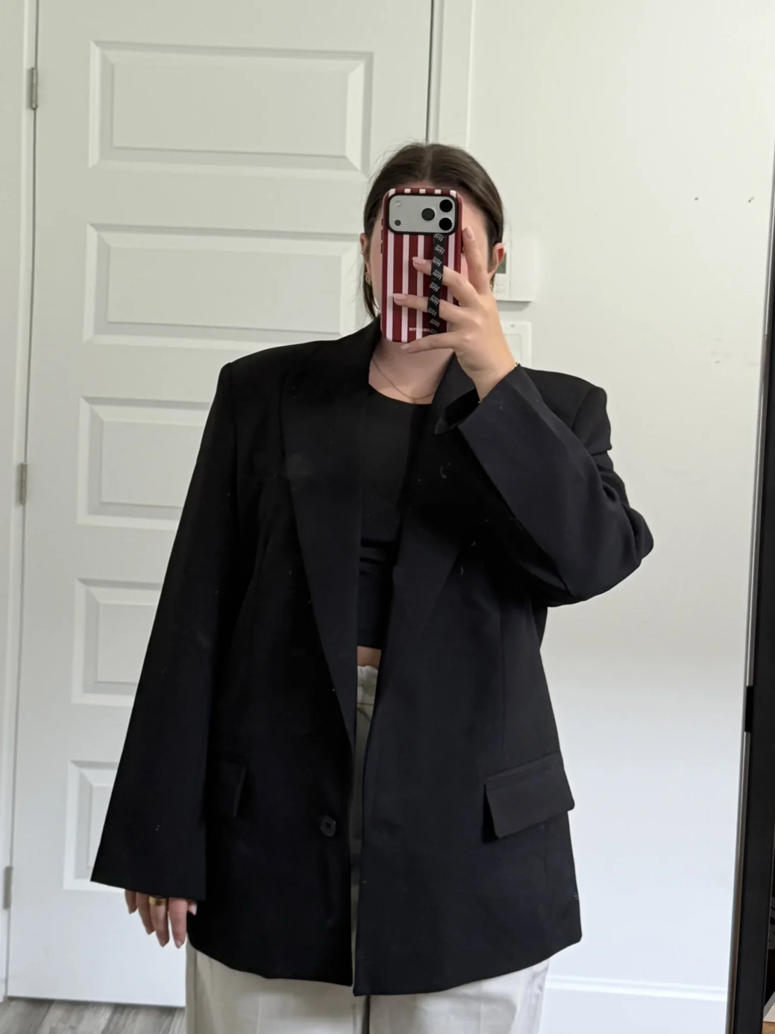 Featured image for Zara jacket with epaulettes