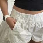 Thumbnail for High-waisted shorts