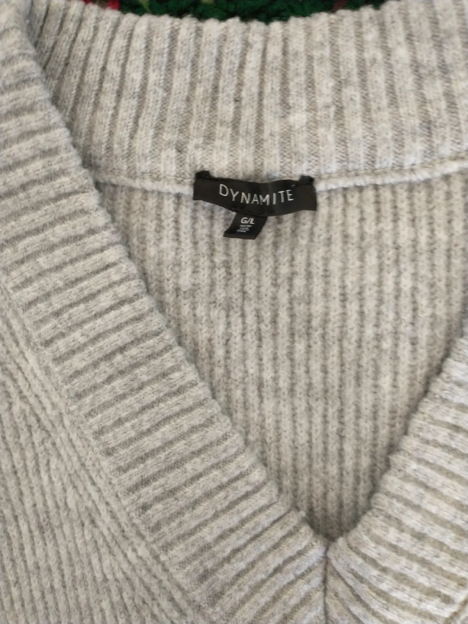 Image for Robe en laine grise Dynamite