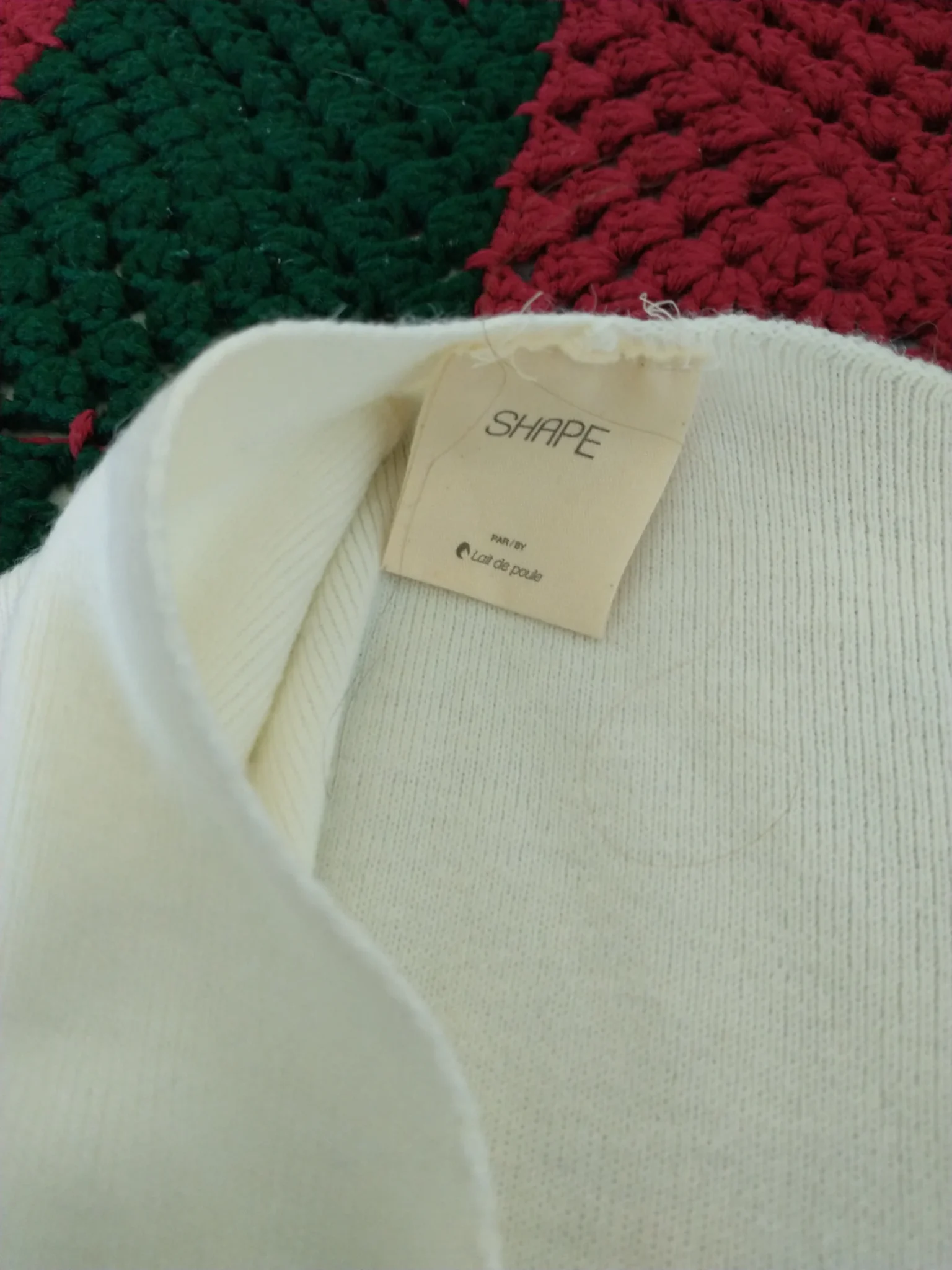 Image for Robe crème Shape Lait de Poule