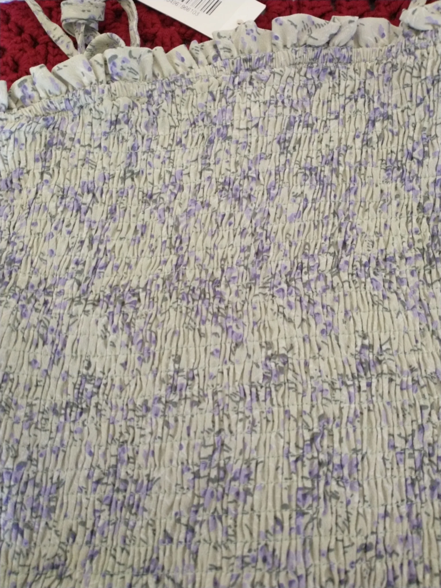 Featured image for Top nid d'abeille lilas Womance