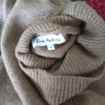Thumbnail for Maternity pink wool dress