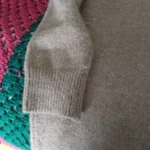 Thumbnail for Maternity pink wool dress