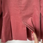 Thumbnail for Massimo Dutti women's pink velvet jacket size 38
