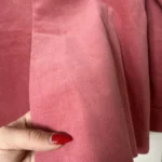 Thumbnail for Massimo Dutti women's pink velvet jacket size 38
