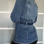 Thumbnail for Gap women's M denim jacket with gathered sleeves