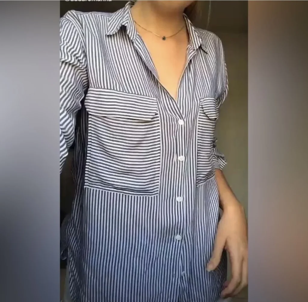 Featured image for Chemise rayée Zara
