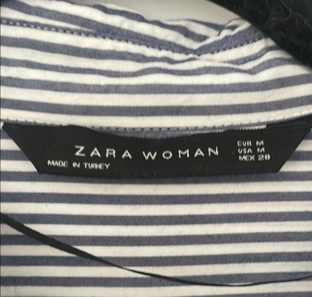 Image for Chemise rayée Zara