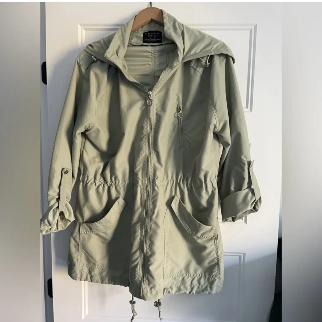 Featured image for Manteau long kaki