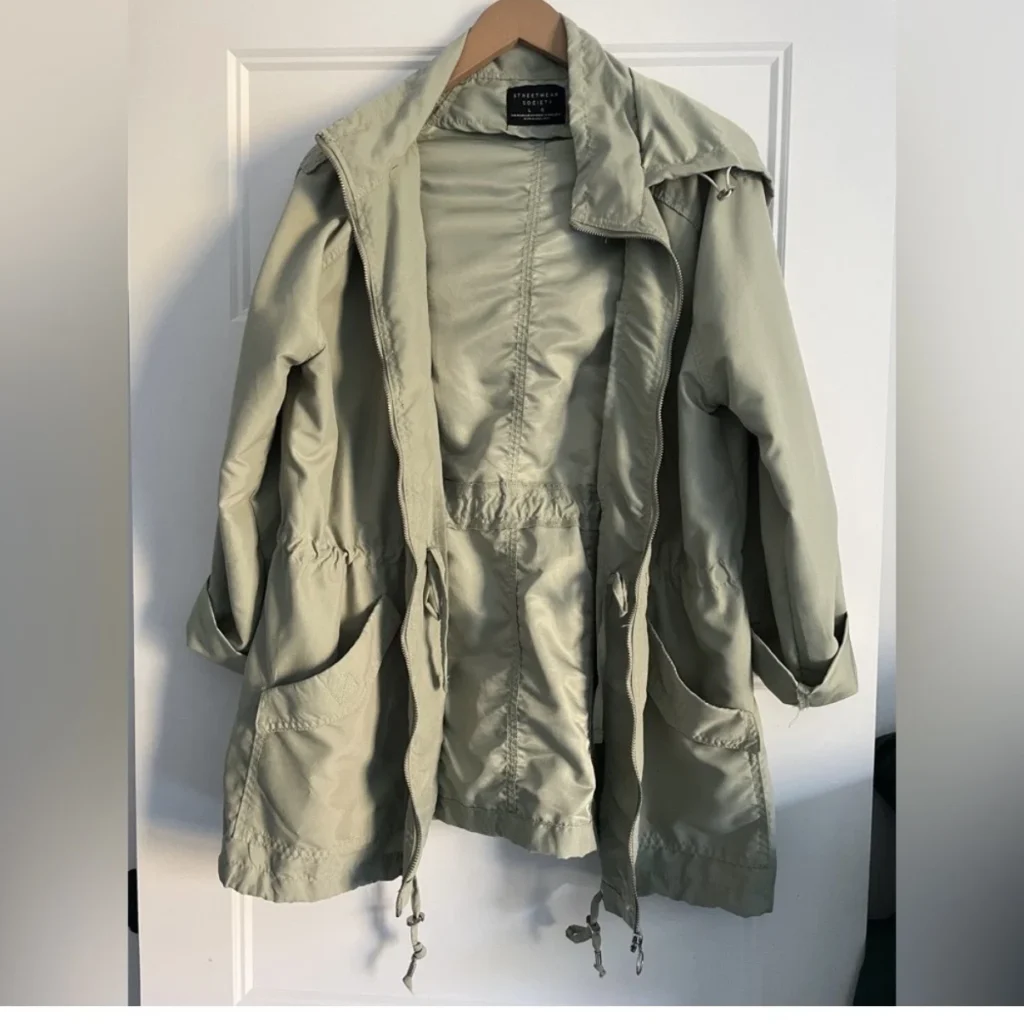 Image for Manteau long kaki