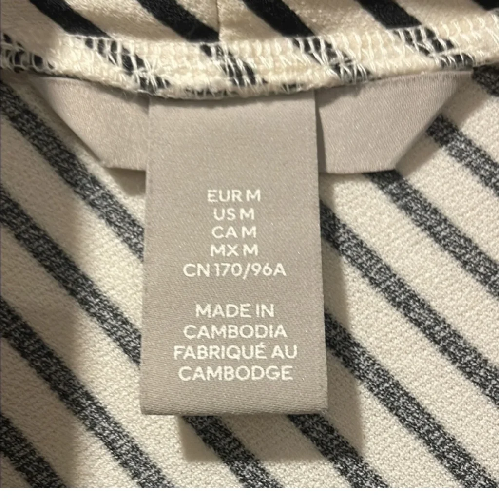 Image for T-shirt à rayures H&M