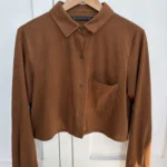 Featured thumbnail for Chemise courte en suède