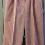 Thumbnail for Corduroy wide leg, high waist