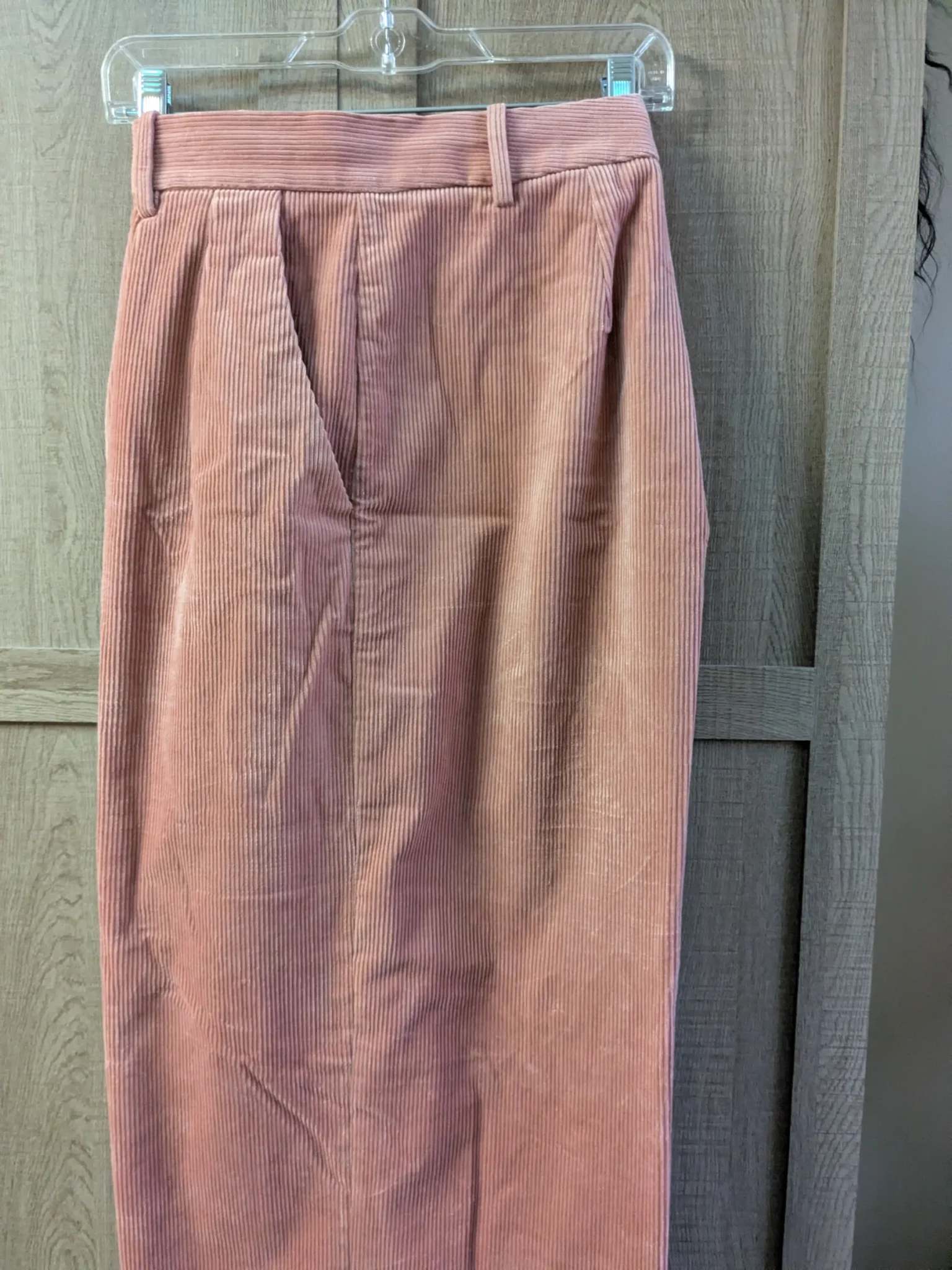 Image for Corduroy wide leg, high waist