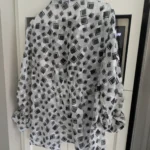 Thumbnail for Blouse semi transparente