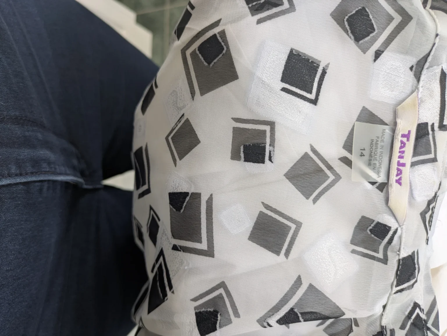 Image for Blouse semi transparente