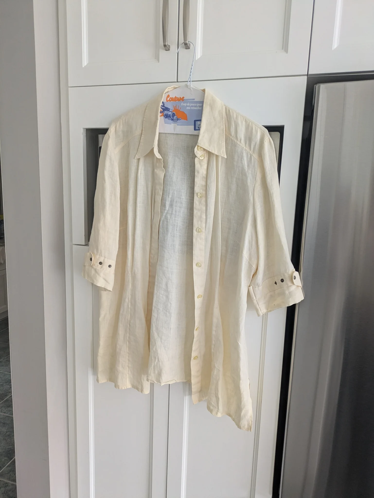 Featured image for Blouse longue manche 3/4