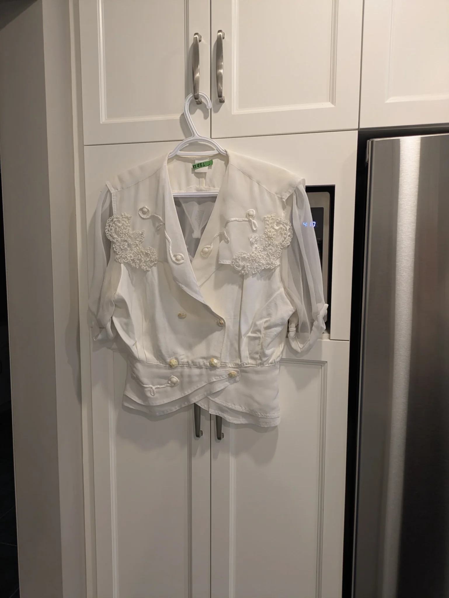 Featured image for Blouse chic cintrée vintage