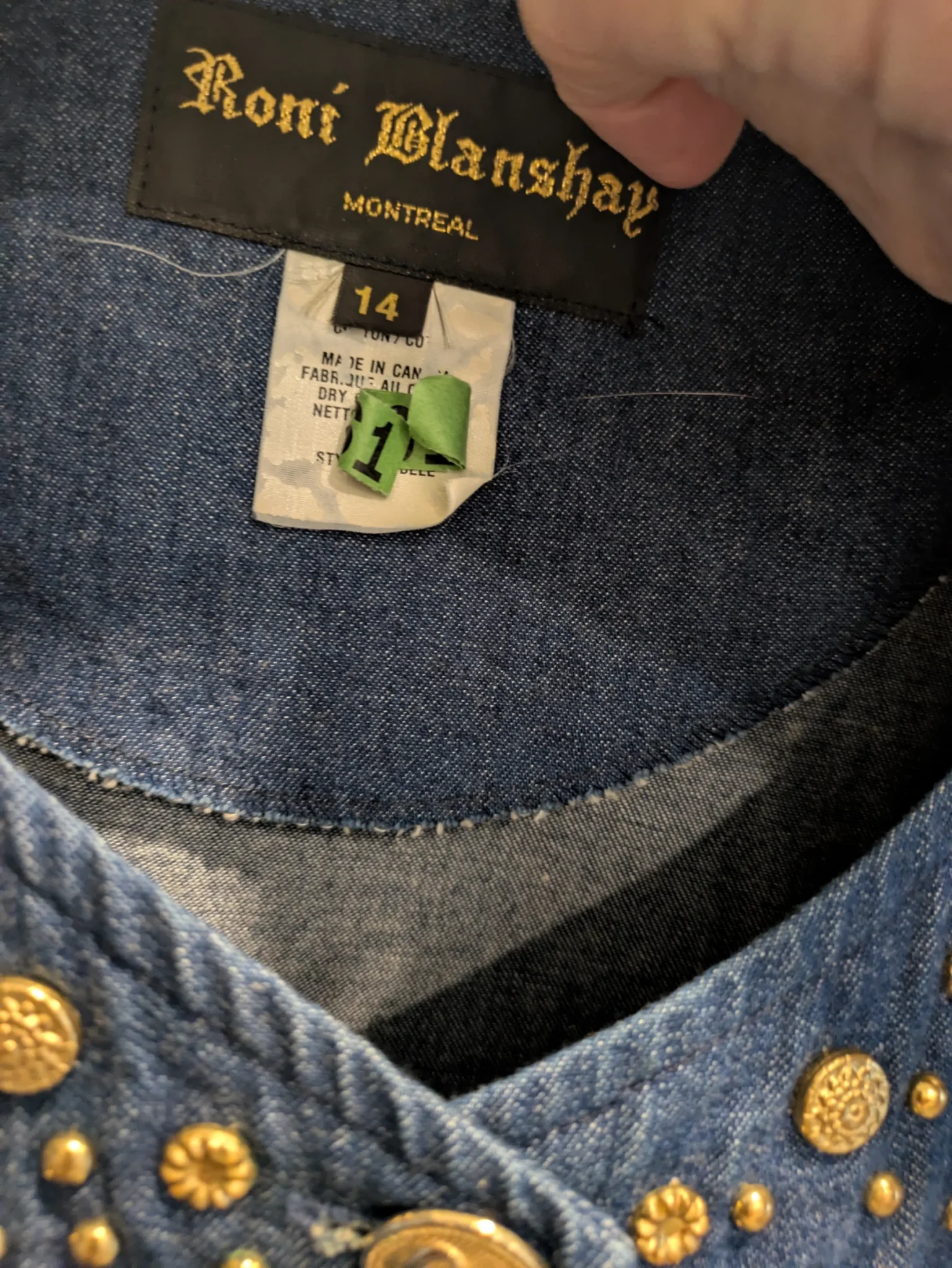 Image for Robe en jeans
