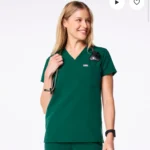 Featured thumbnail for Ensemble scrubs Figs Hunter Green