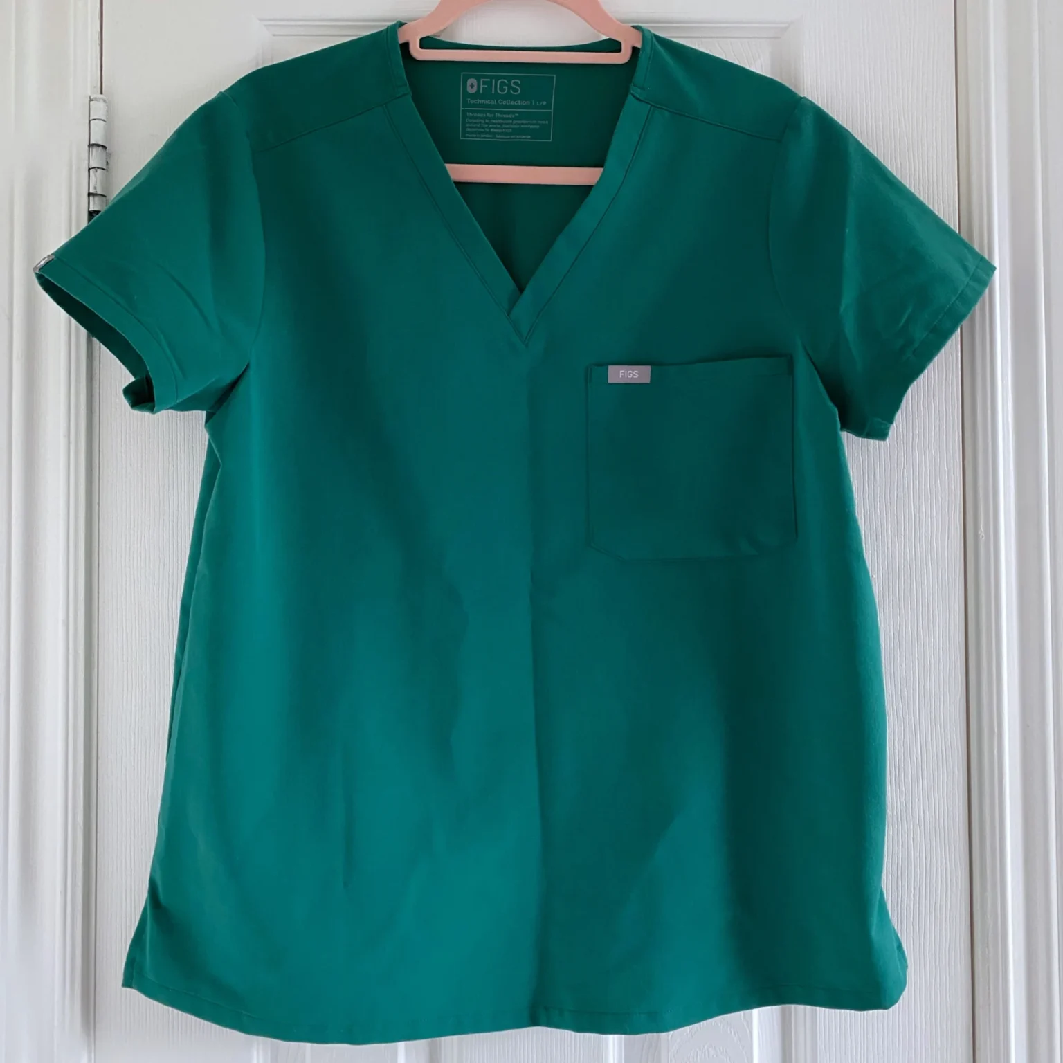 Image for Ensemble scrubs Figs Hunter Green