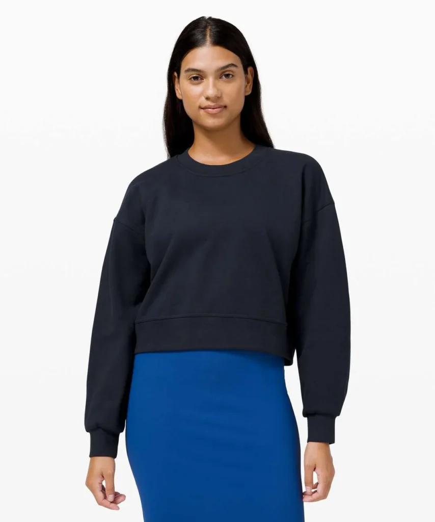Featured image for Lululemon Perfectly Oversize Cropped Sweatshirt
