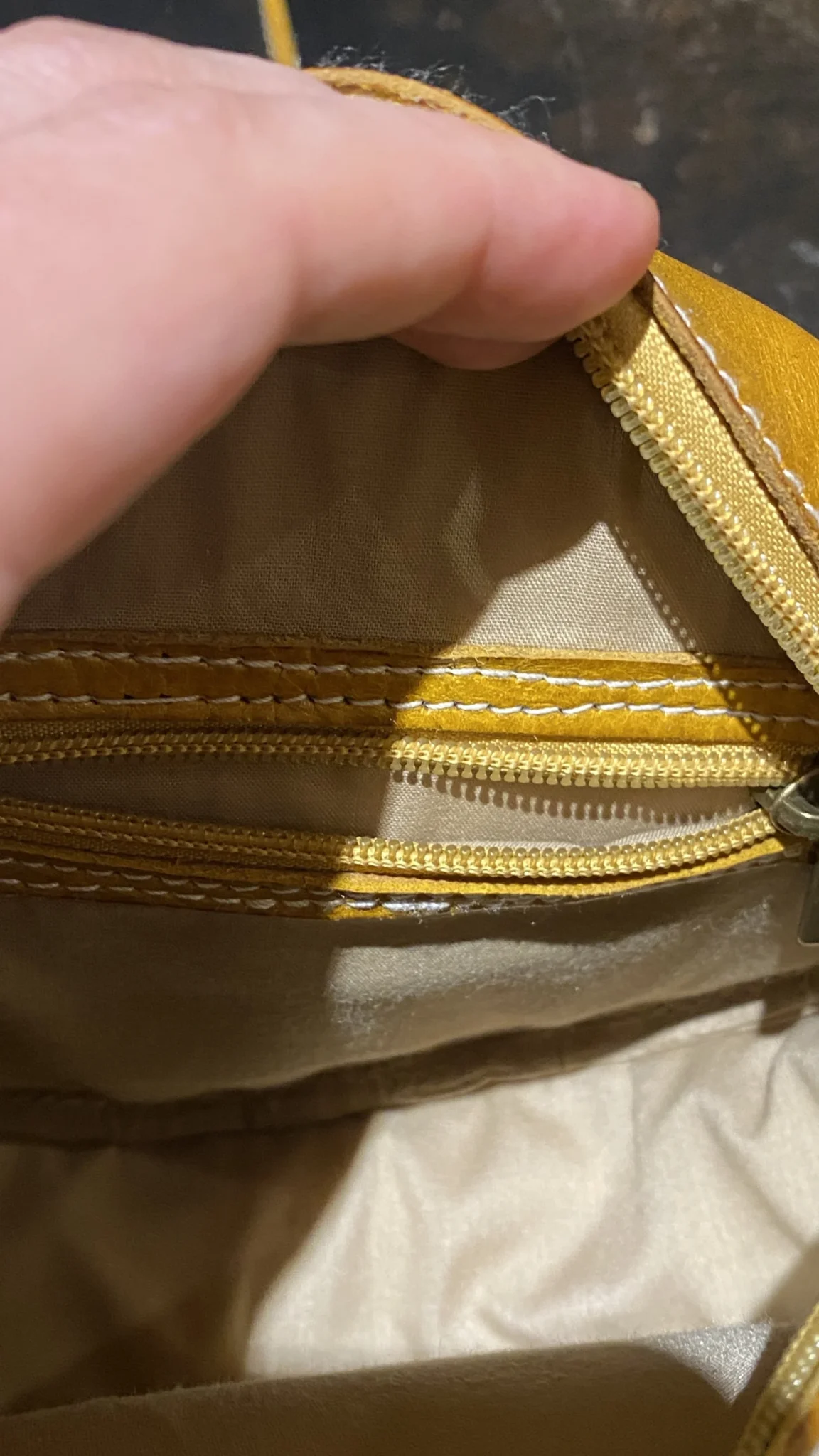 Image for Sac à main à bandoulière 100 % cuir ☀️