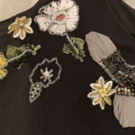 Thumbnail for Robe à broderies et sequins Yumi - Taille 10
