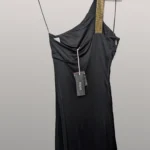 Thumbnail for Black Versace dress with gold details - new with label
