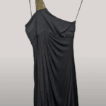 Featured thumbnail for Black Versace dress with gold details - new with label