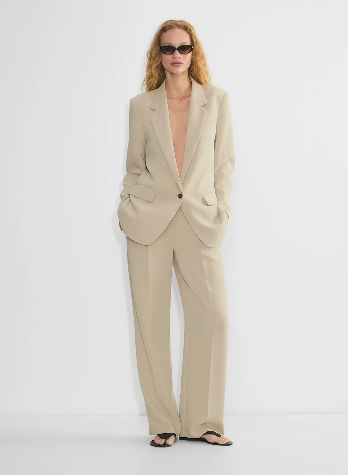 Aritzia | Suit : Blazer + Pants Effortless (NEUF) Aritzia seconde main