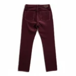 Thumbnail for Pantalon velours côtelé bourgogne
