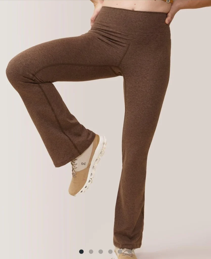 Featured image for Rose Boréal flared leg legging