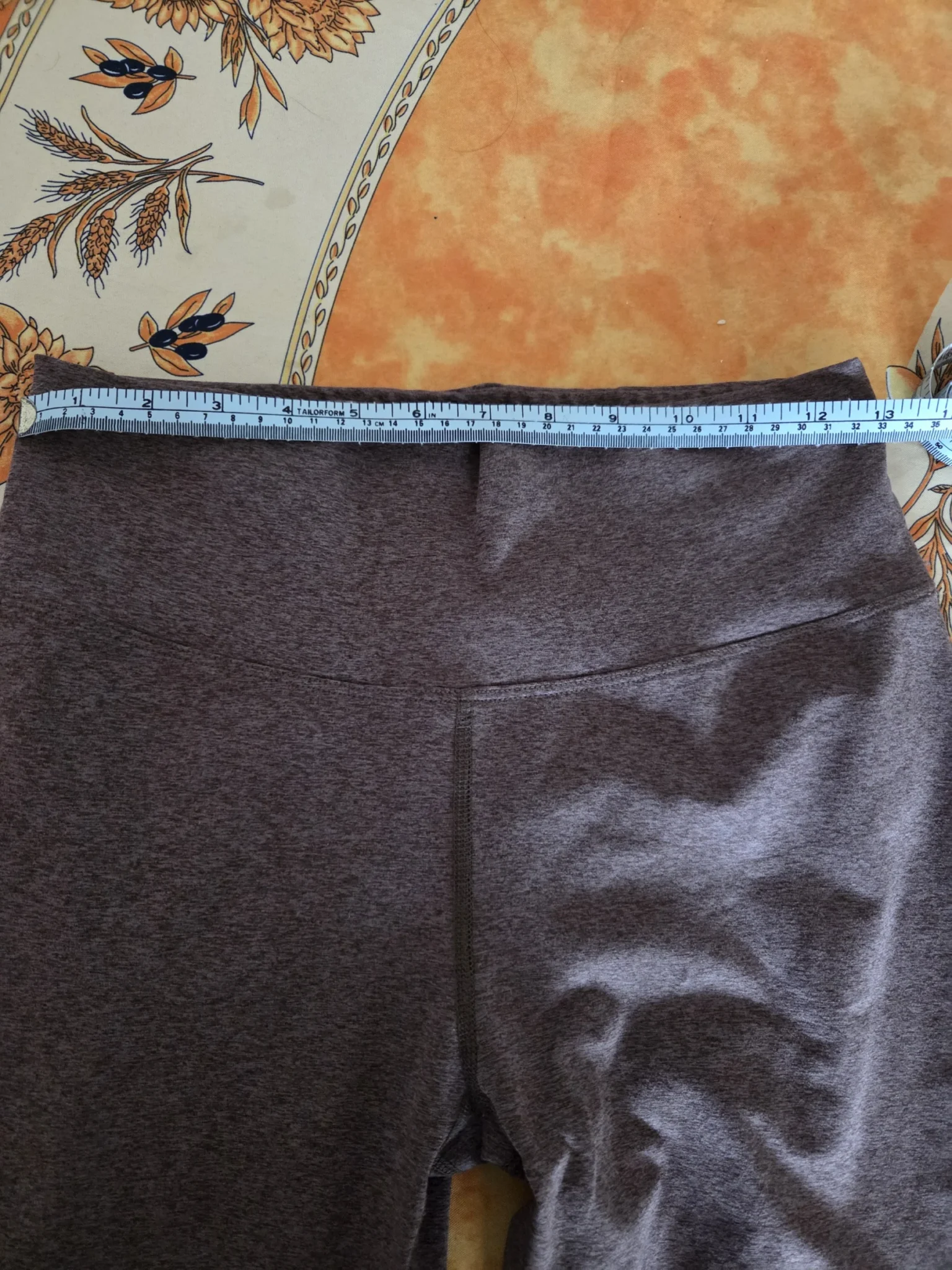 Image for Rose Boréal flared leg legging