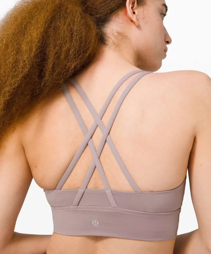 Image for Lululemon Energy Bra Long Line - Violet Verbena - Size 12