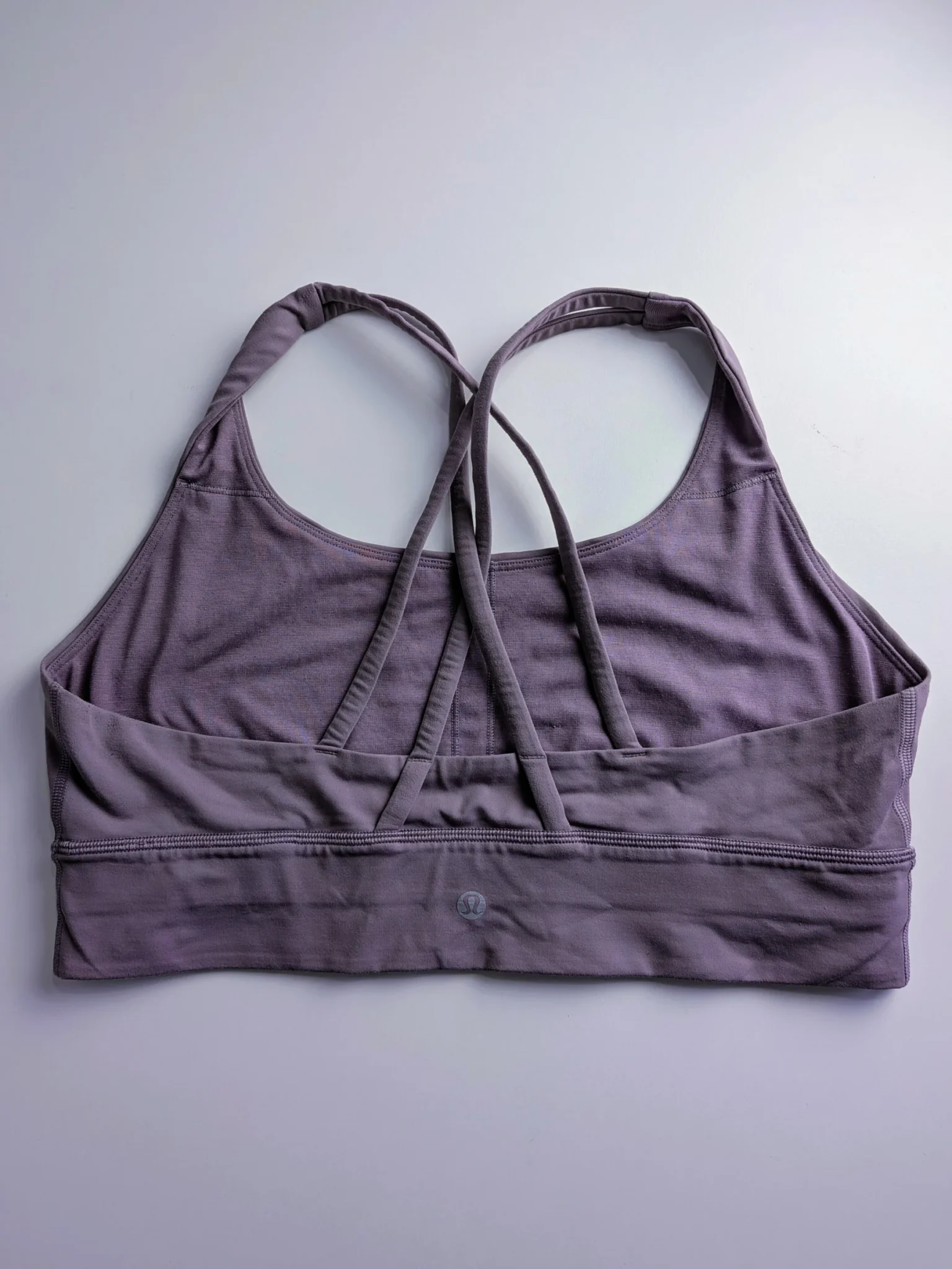 Image for Lululemon Energy Bra Long Line - Violet Verbena - Size 12