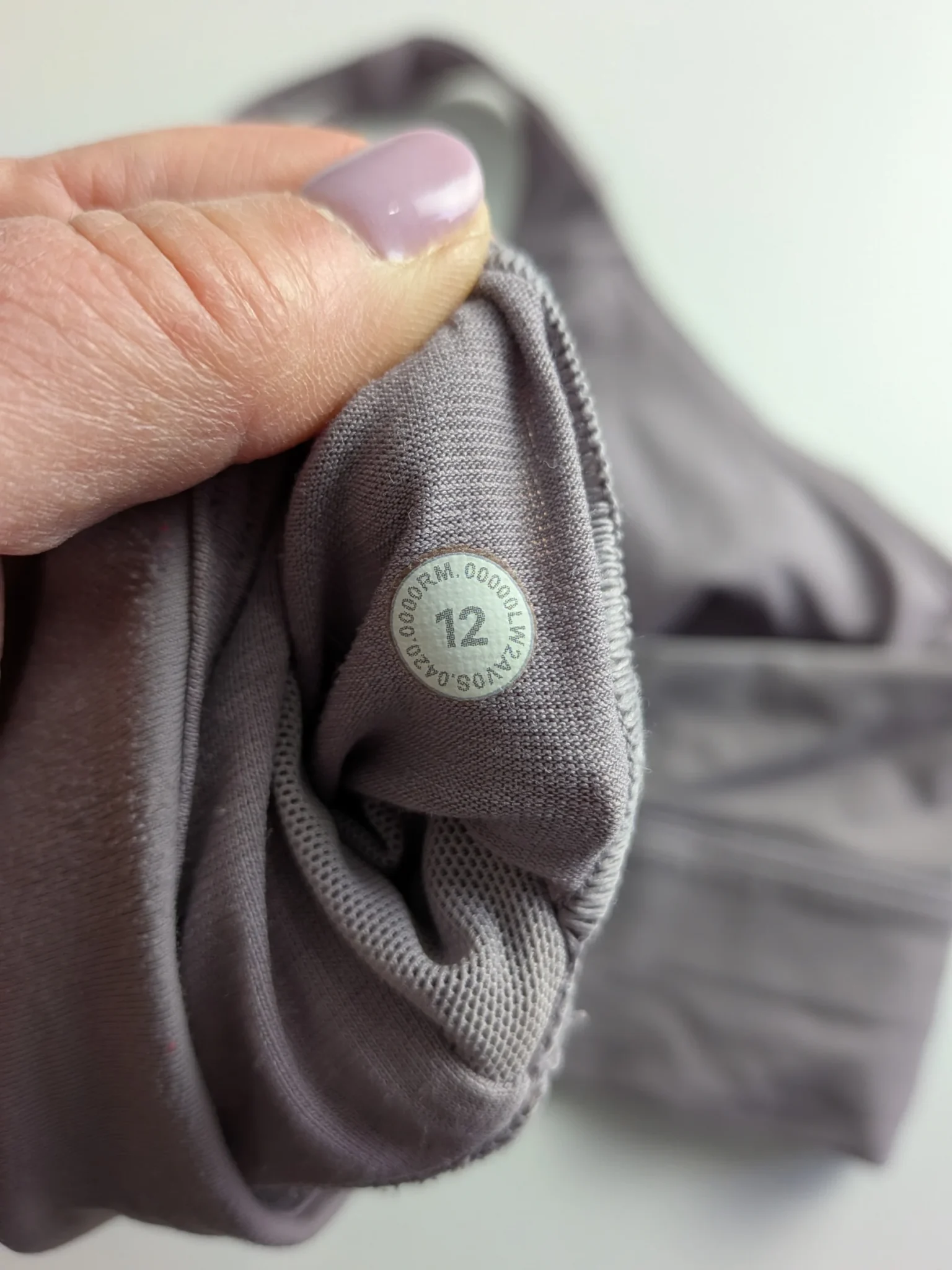 Image for Lululemon Energy Bra Long Line - Violet Verbena - Size 12