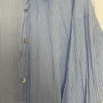 Featured thumbnail for Chemise rayée bleu et blanche