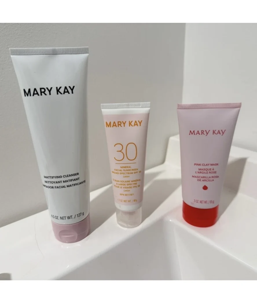 Image for Trio Mary Kay Nettoyant / Écran solaire / Masque à l’argile
