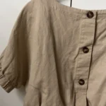 Thumbnail for Haut crop beige